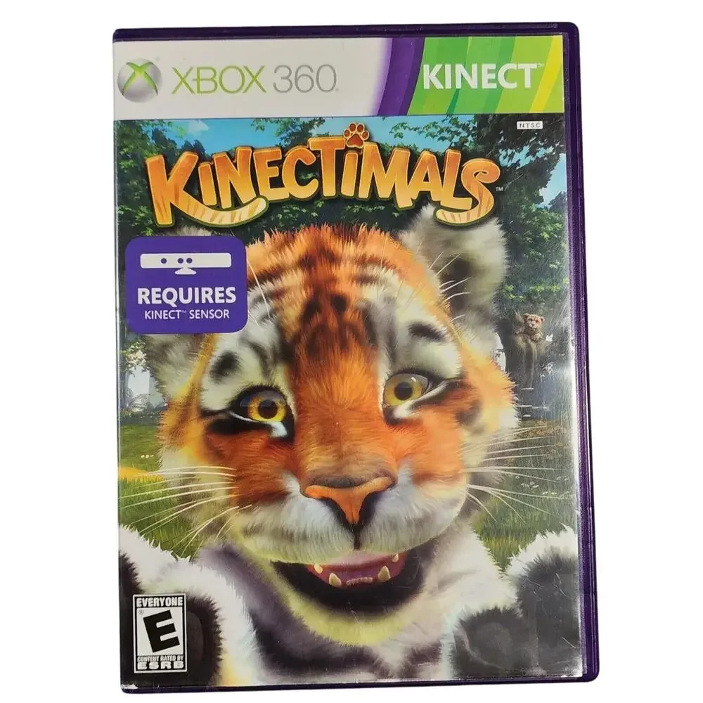 Kinectimals - Xbox 360 - REQUIRES KINECT. CIB. Some Artwork Wear. Tested.